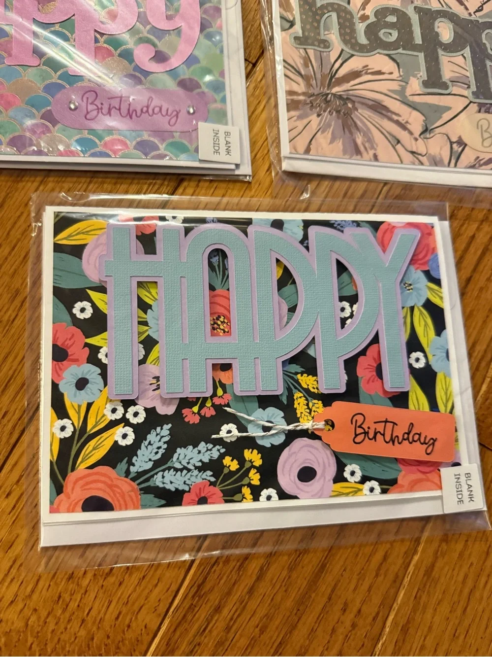 Handmade Birthday Greeting Cards – Blank Inside – Unique Designs Handmade